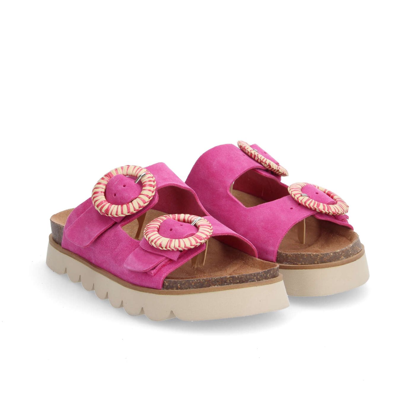 SANDY SLAP W - SUEDE - PINK